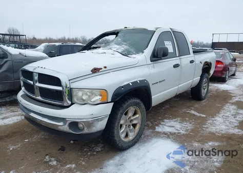 2005 Dodge Ram 1500 Slt/Laramie из США, поврежденный, VIN 1D7HU18D95S285674